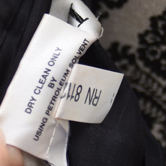 Black Beaded Lace Prom Formal Dress, ~ Jovani New York~ Size 4 - Picture 8 of 11